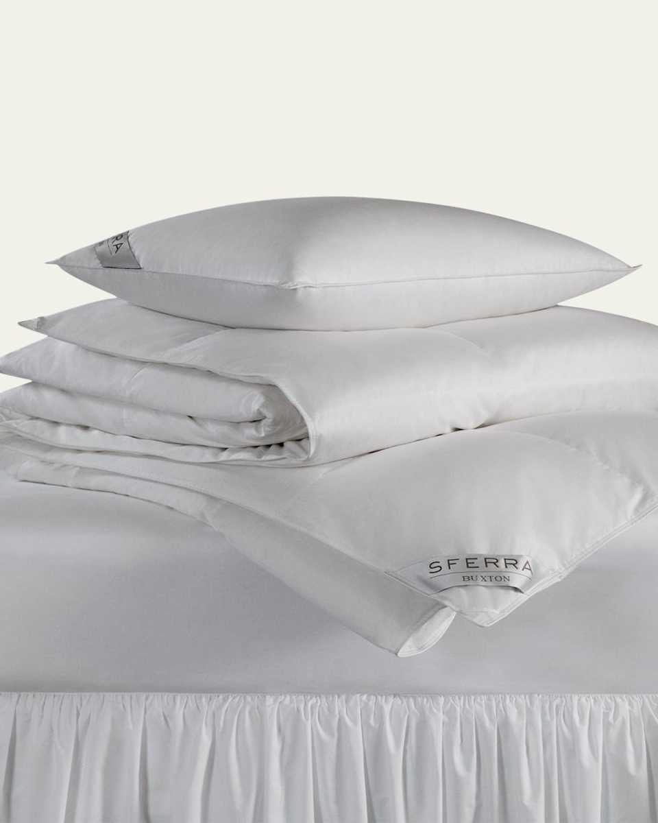 600-Fill European Down Firm Queen Pillow